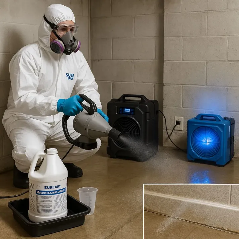 Sanitization and Odor Removal process in Shawsville, VA