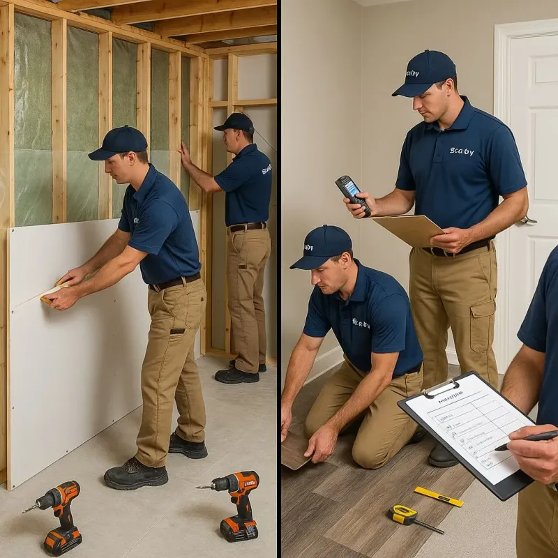 Repairs and Reconstruction process in Shawsville, VA