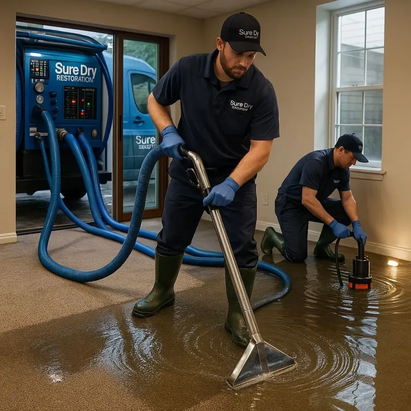 Water Extraction and Removal process in Shawsville, VA